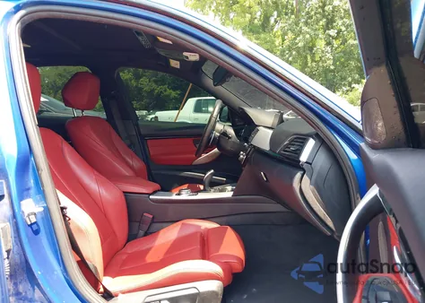 2017 BMW 340I xDrive z USA, uszkodzony, nr VIN WBA8B7G30HNU38261